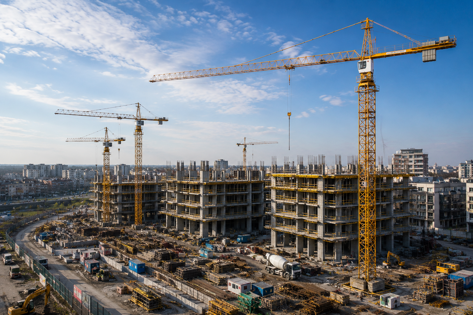 Read more about the article Cum evoluează un proiect rezidențial: de la teren gol până la mutare
